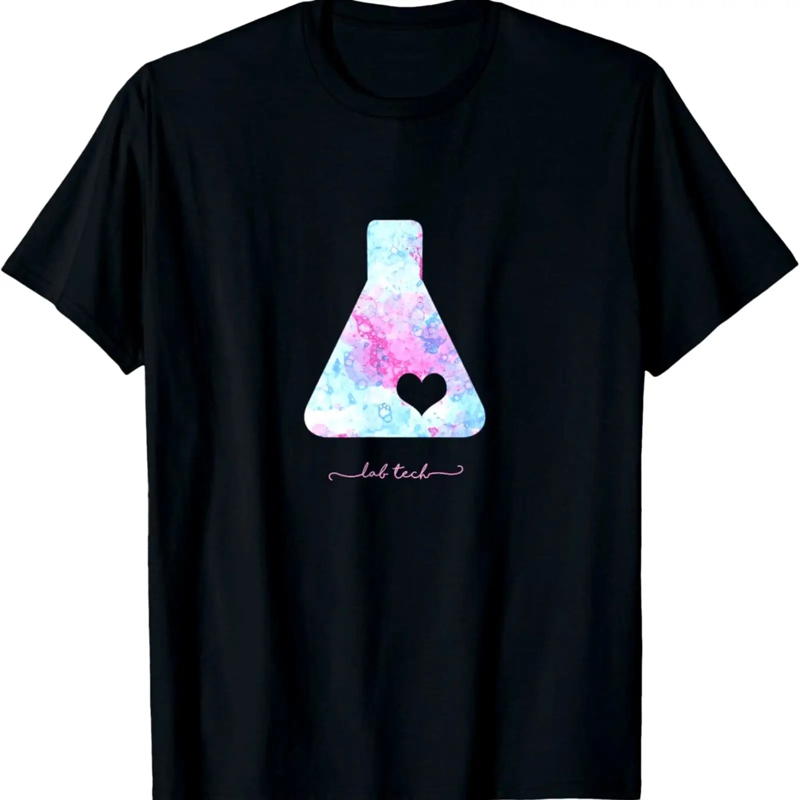 Medical Lab Tech - Beaker with heart medical lab tech