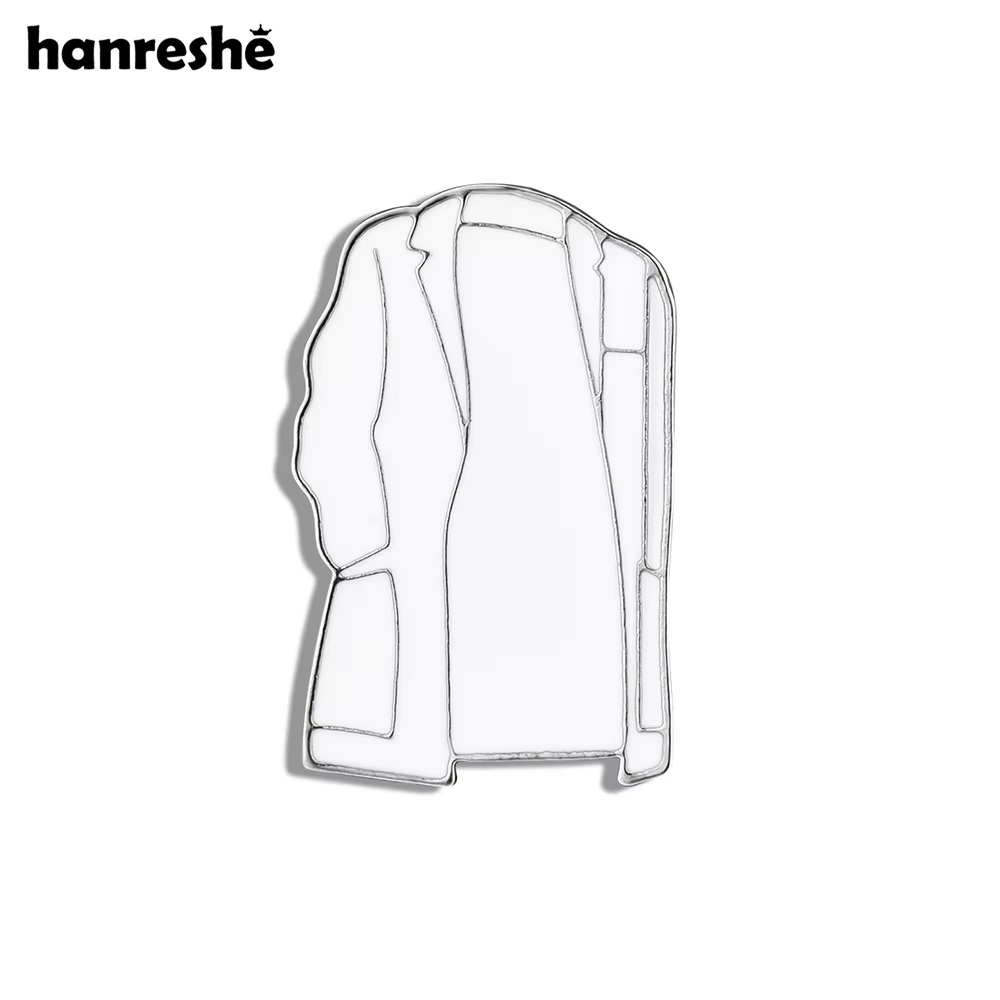 Hanreshe White Coat Enamel Bro - Medical Lab Scientist 评论和价格