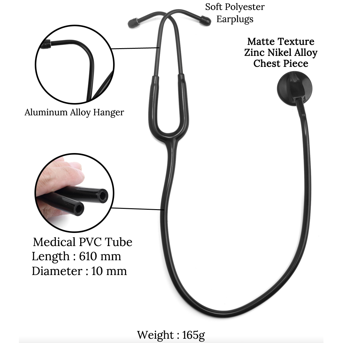 All Black Medical Cardiology D - Medical Laboratory Science 评论和价格