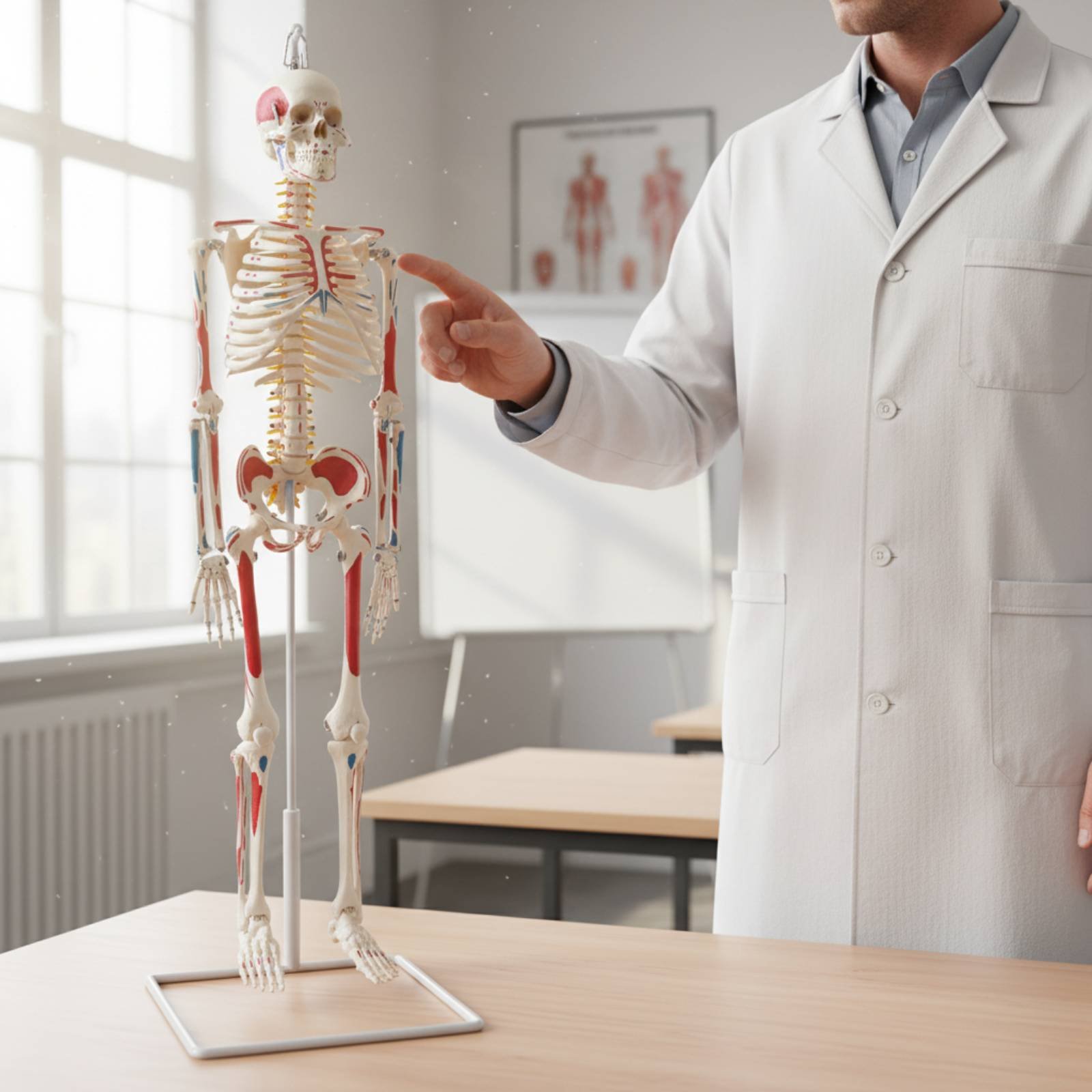 Flexible Spine Skeleton Model  - Medical Lab Research 评论和价格