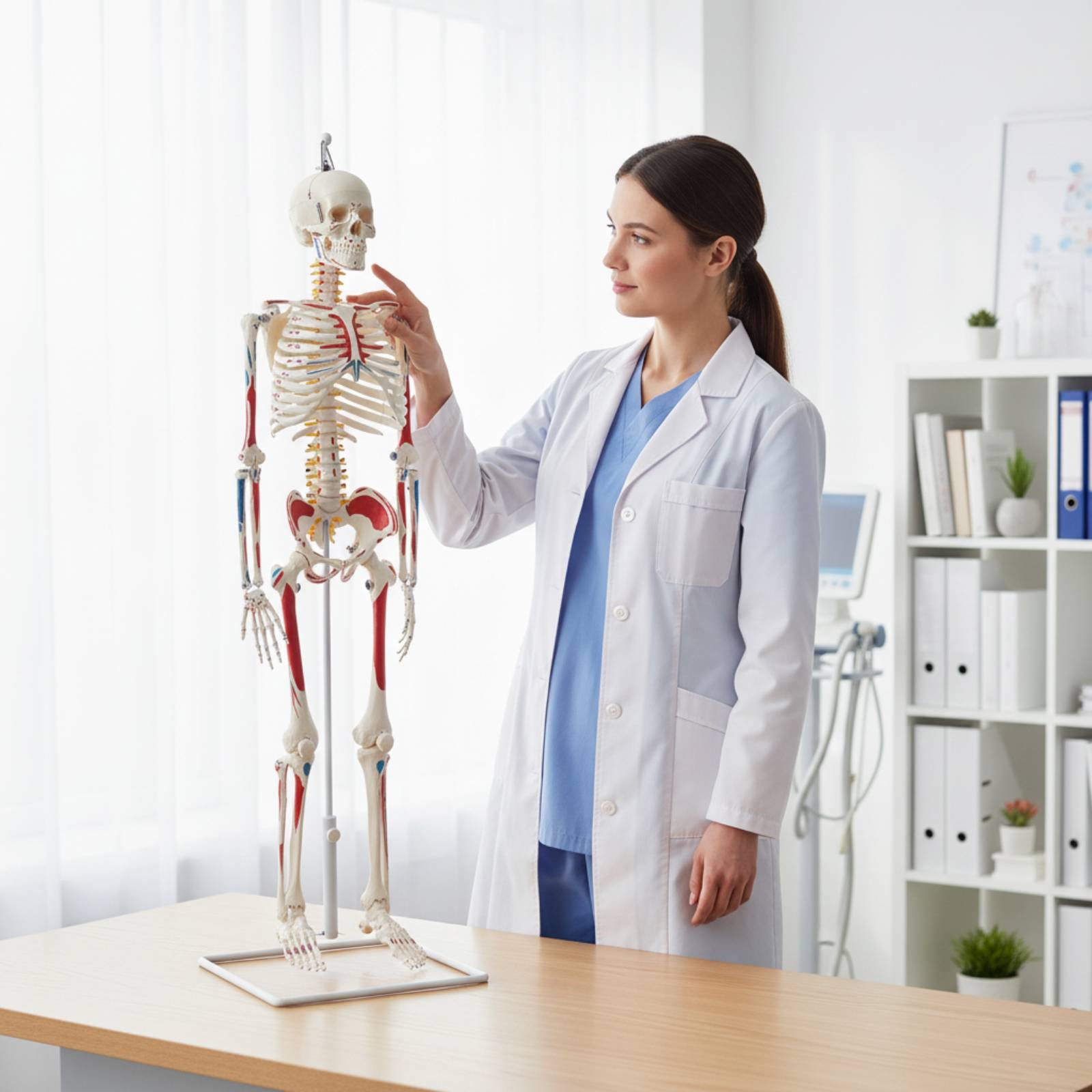 Flexible Spine Skeleton Model  - Medical Lab Research 评论和价格