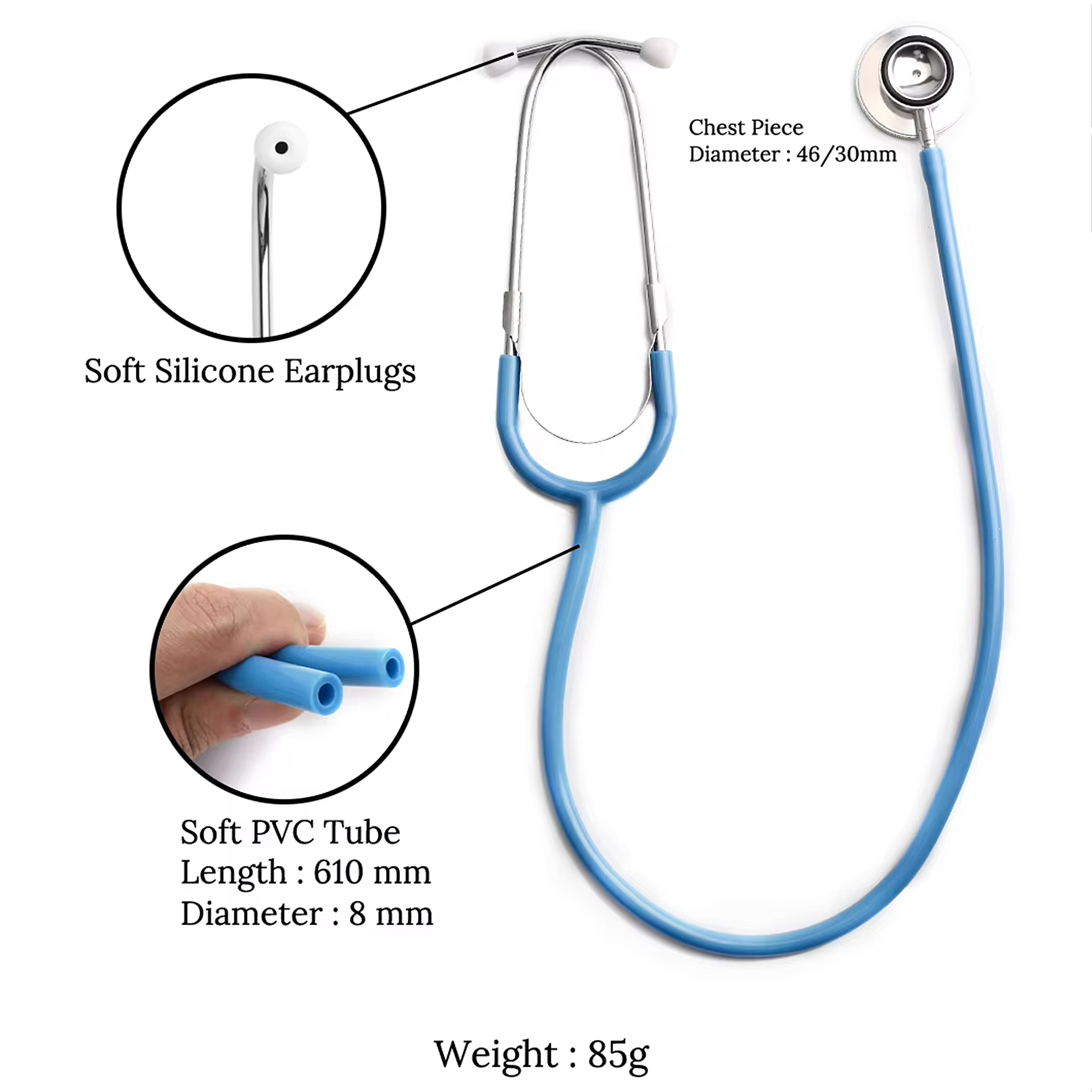 Dual Head Stethoscope Medical  - Medical Laboratory Science 评论和价格