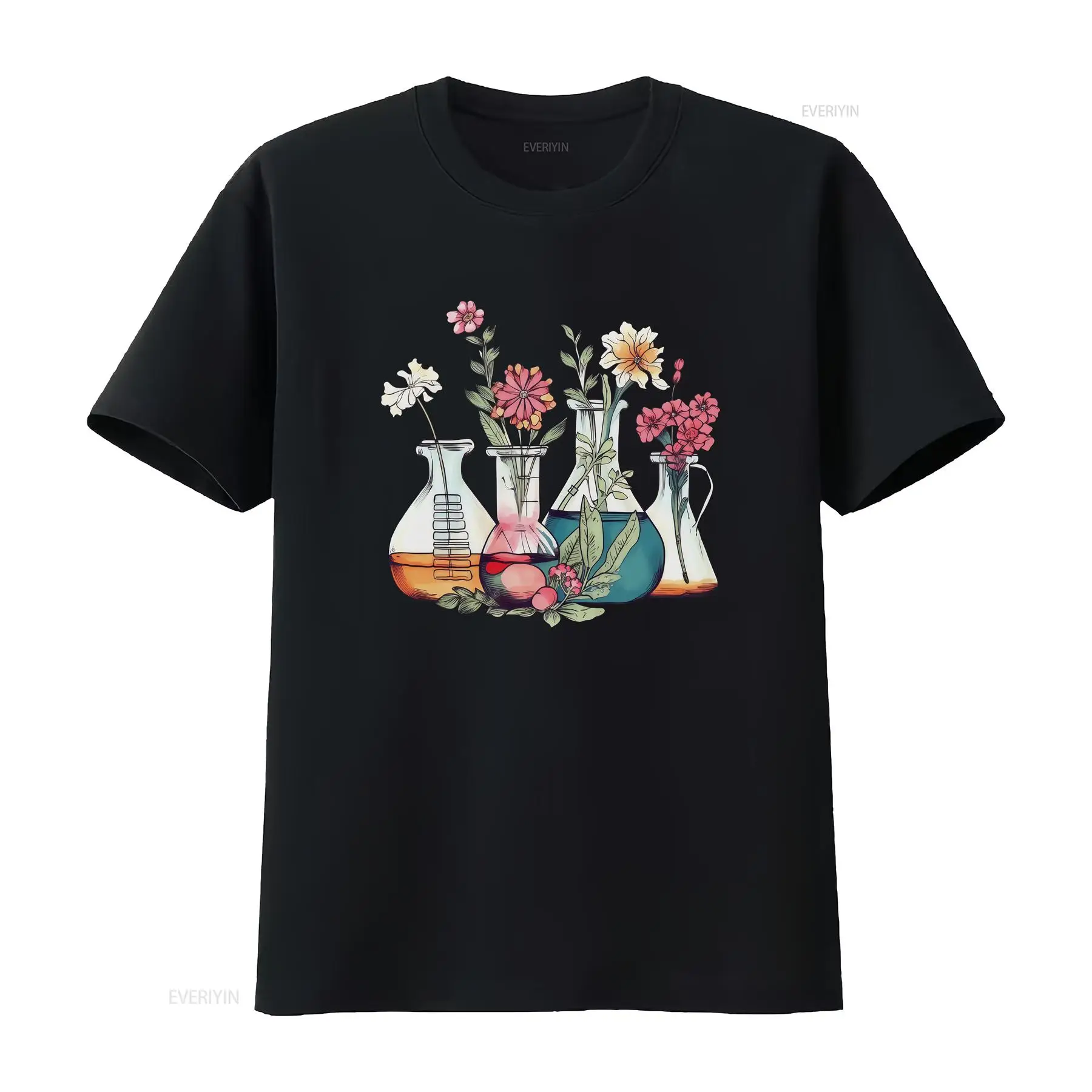 Laboratory T Shirt Floral Beak - Medical Lab Tech 评论和价格