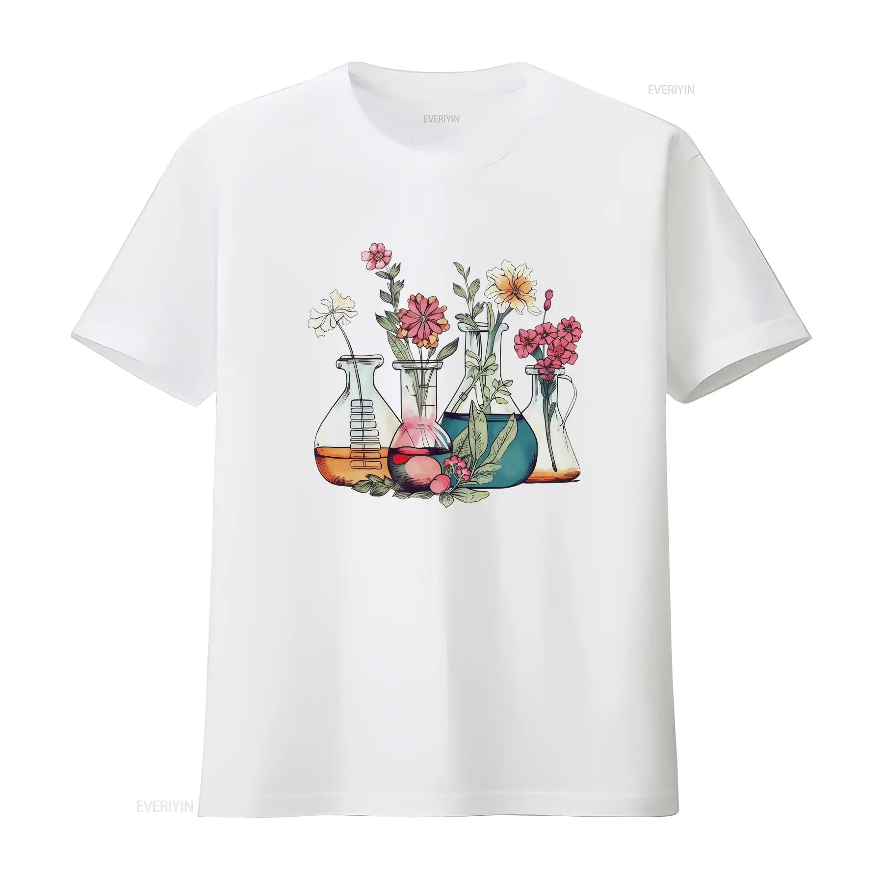 Laboratory T Shirt Floral Beak - Medical Lab Tech 评论和价格