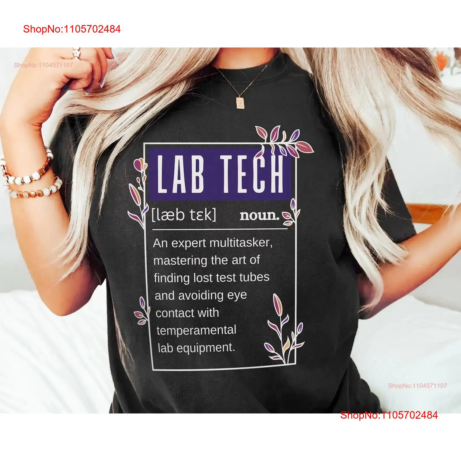 Funny Lab Tech T Shirt Laborat - Medical Lab Tech 评论和价格